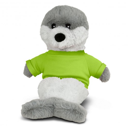 Bright Green Seal Plush Toys